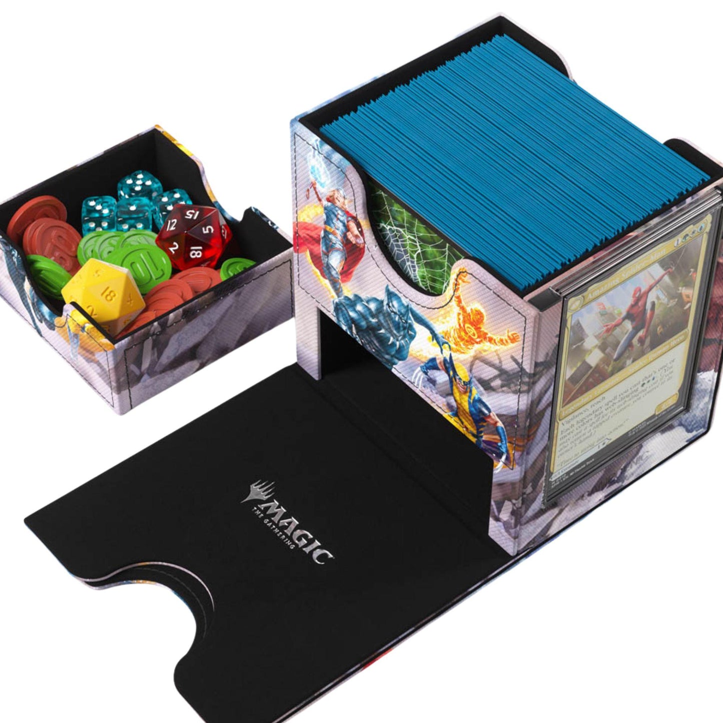 Gamegenic Sidekick PRO 100+ XL Deck Box – MTG Marvel Super Heroes
