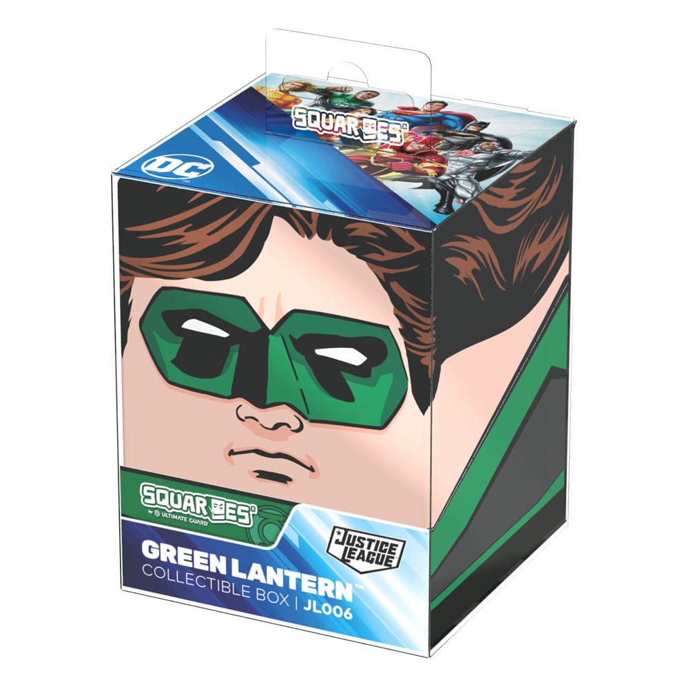 Green Lantern™ Deck Box der Squaroe DC Justice League™ in der Produktverpackung