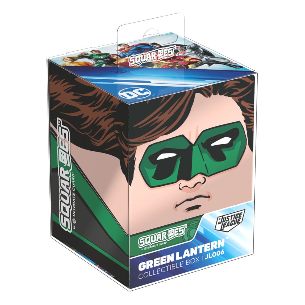 Green Lantern™ Deck Box der Squaroe DC Justice League™ in der Produktverpackung