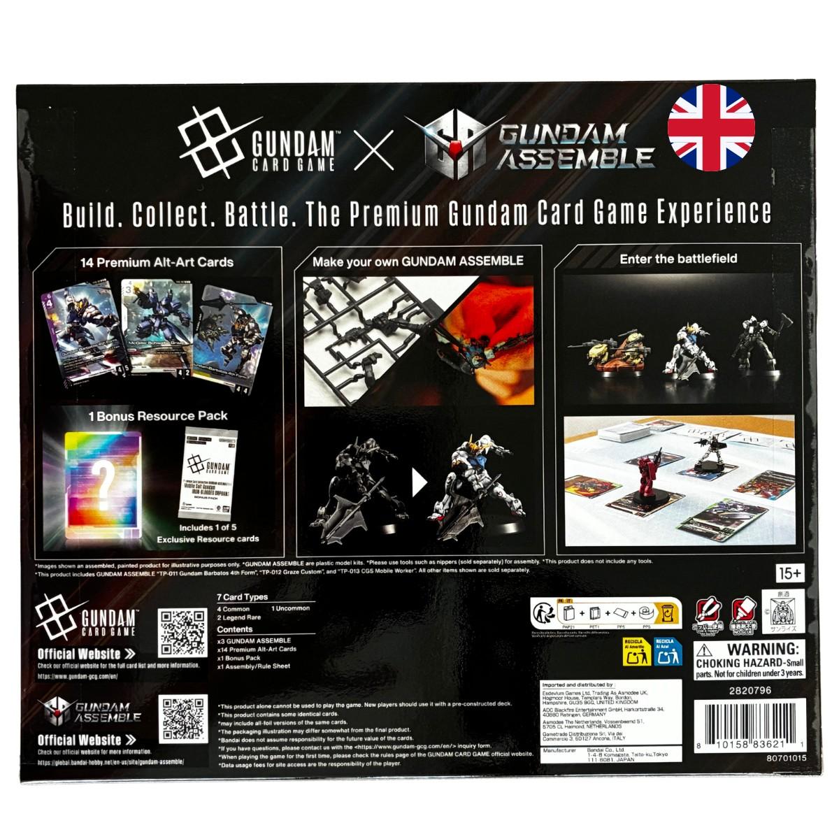 Gundam Card Game - Premium Card Collection GUNDAM ASSEMBLE Set [PC01A]