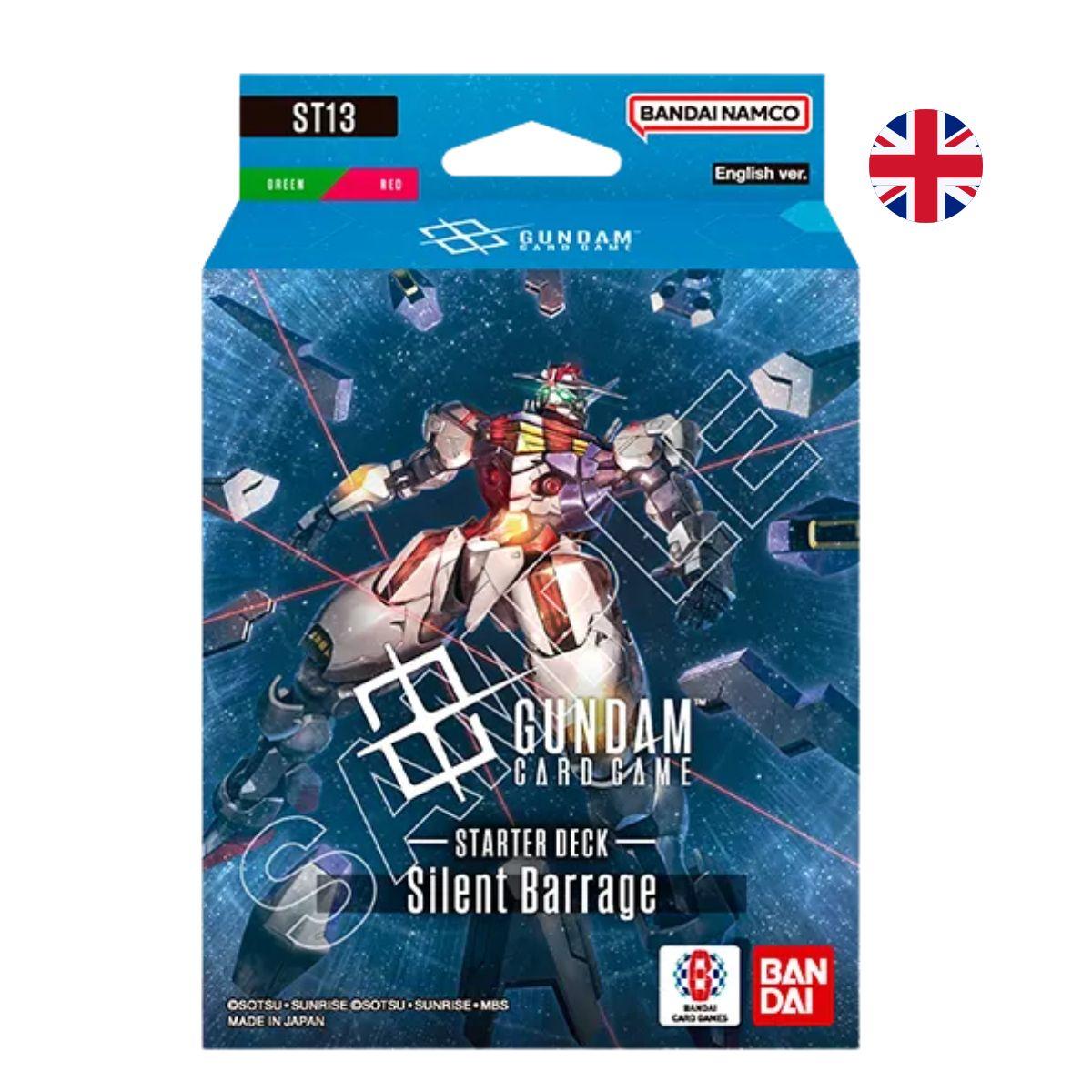 Gundam Card Game – Silent Barrage [ST13] Starter-Deck (Englische Ausgabe)