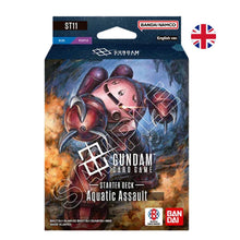Gundam Card Game – Aquatic Assault [ST11] Starter-Deck (Englische Ausgabe)