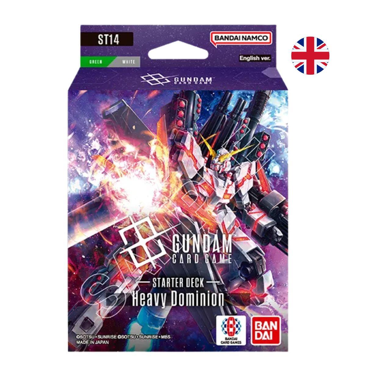 Gundam Card Game – Heavy Dominion [ST14] Starter Deck Display (English Edition)