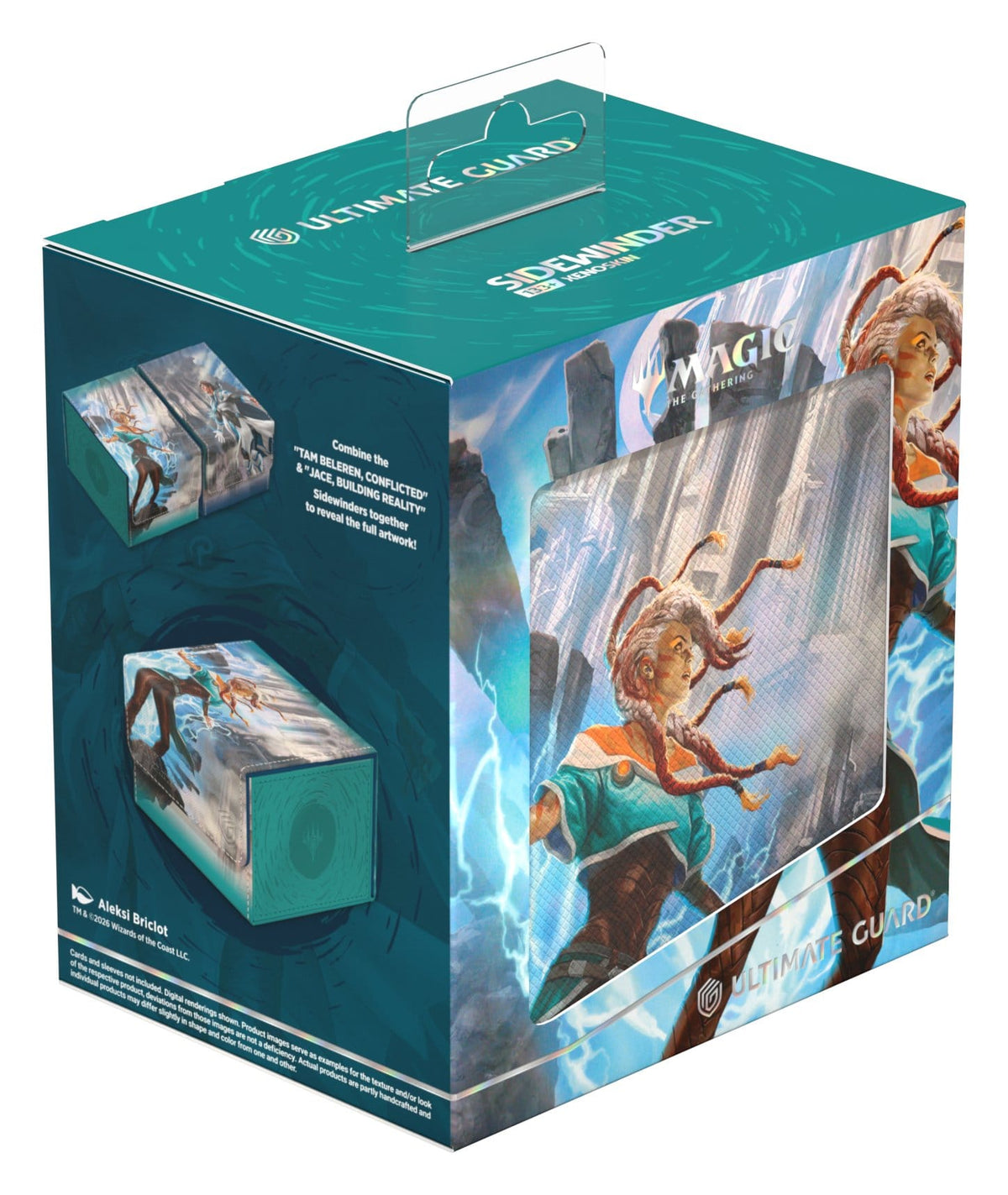 Ultimate Guard Sidewinder 133+ Xenoskin Magic: The Gathering "Reality Fracture" Commander Deckbox