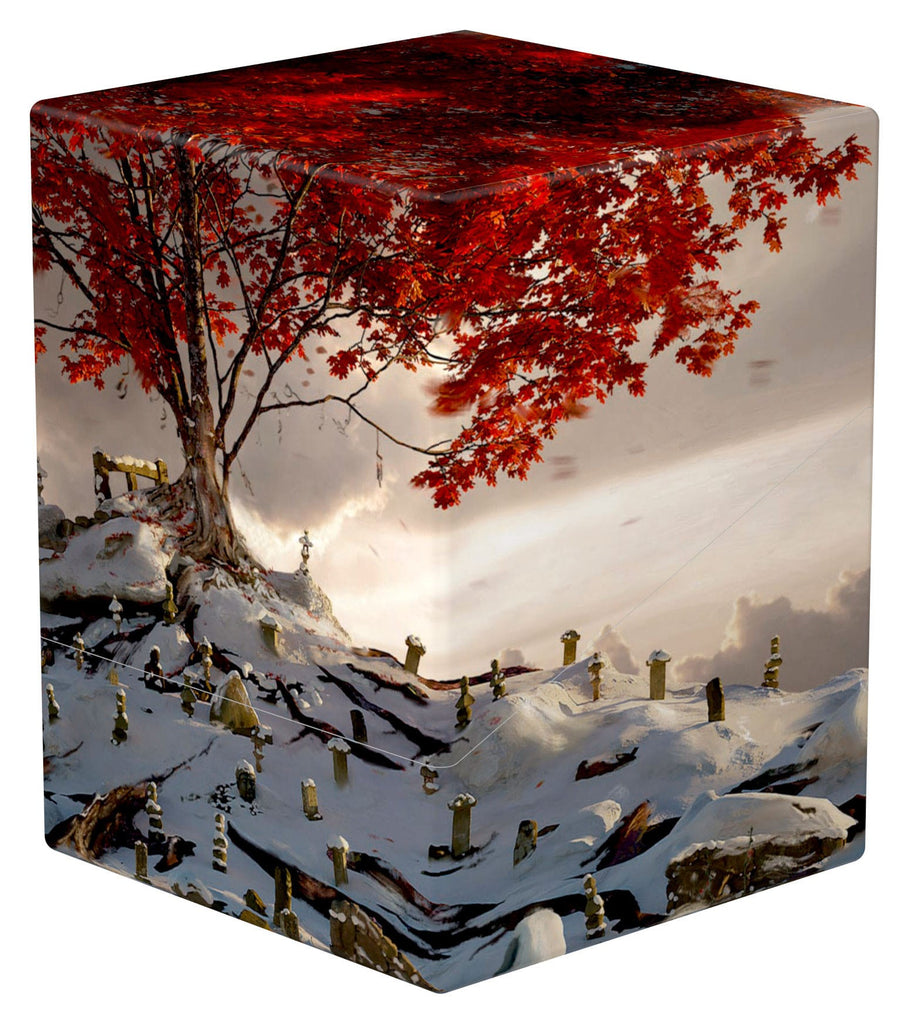 Die RTE Boulder Artist Edition Deck Box von Mario Renaud mit dem Artwork in icy bloom