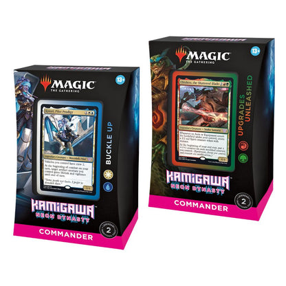 Kamigawa - Neon Dynasty Commander Set: Buckle Up & Upgrades Unleashed