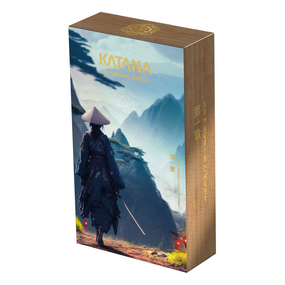 Das 'Samurais Chest' der ersten Serie der 'Katana: The Shoguns Journey' von Ultimate Guard in der Produktverpackung