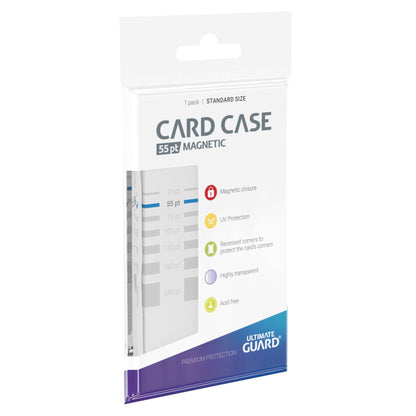 Der Magnetic Card Case in der Stärke 55pt von Ultimate Guard in der Produktverpackung