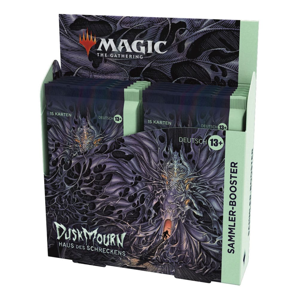 Magic the Gathering Sammler-Booster Display der Erweiterung Duskmourn - Haus des Schreckens