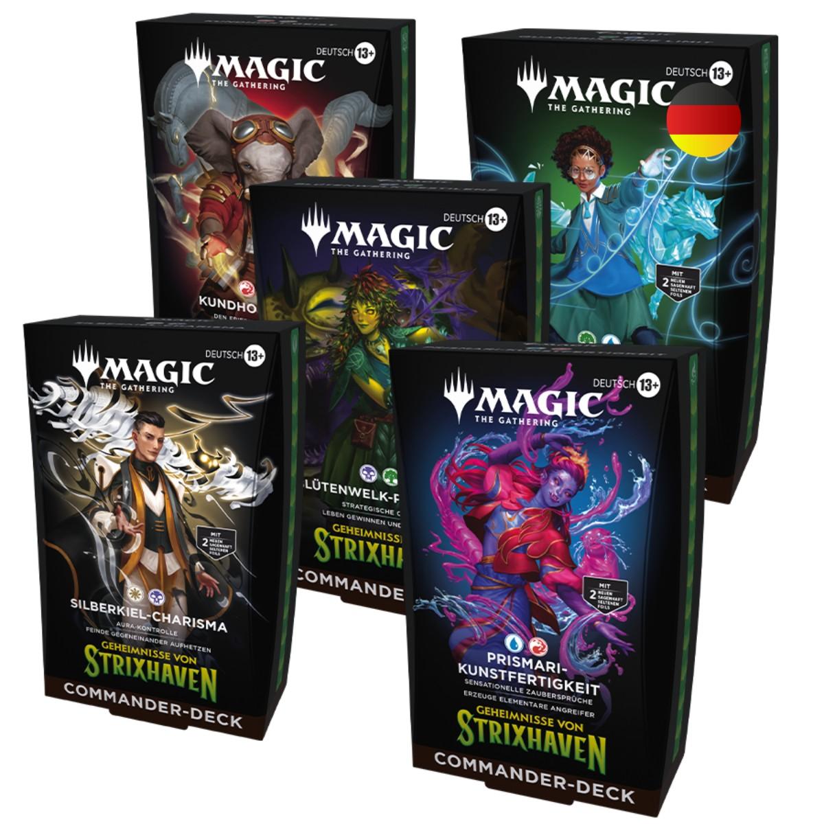 Magic: The Gathering – Geheimnisse von Strixhaven Commander Deck (Deutsch)