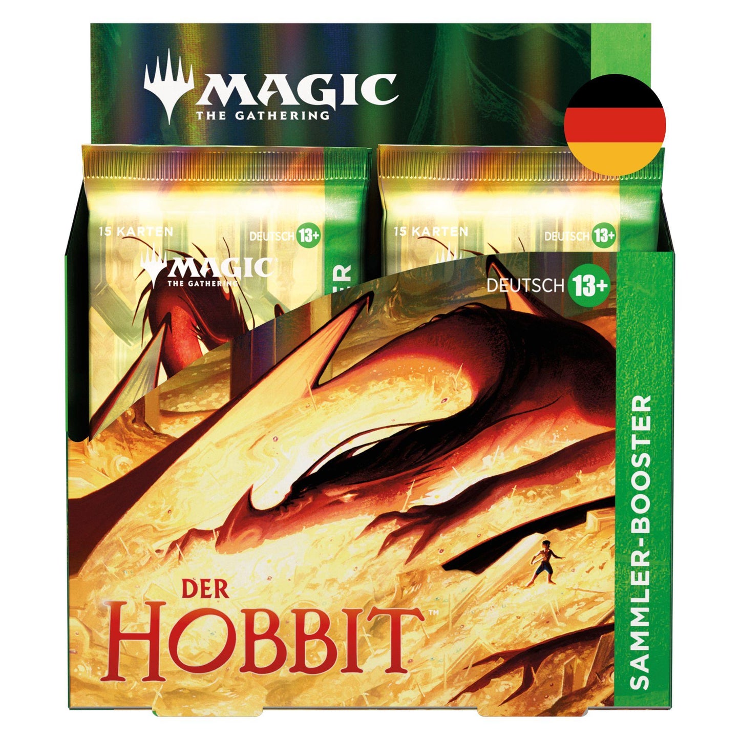 Magic: The Gathering – The Hobbit Collector Booster Display (German Edition)