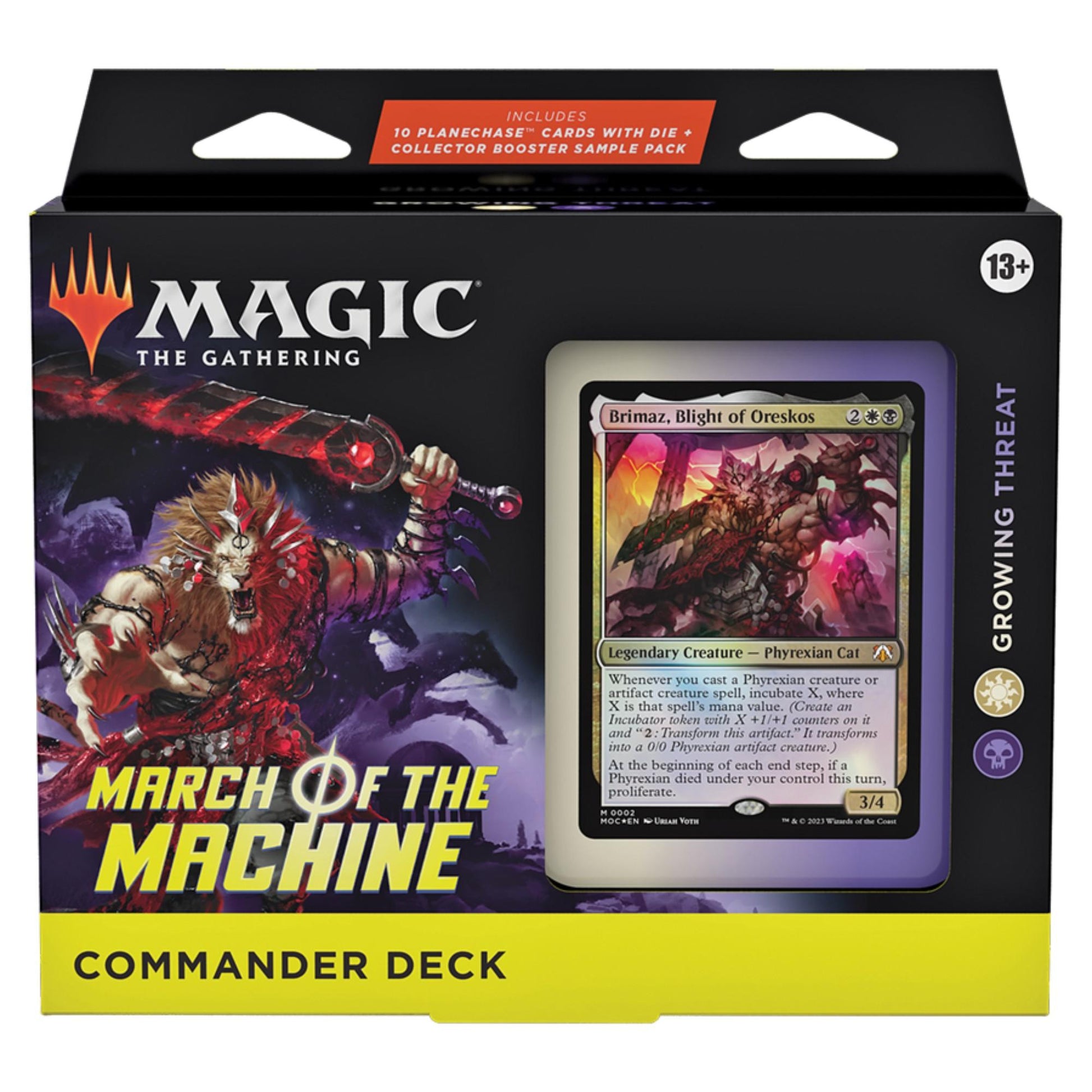 Commander Deck Growing Threat | MTG March of the Machine Commander Deck Growing Threat | MTG March of the Machine