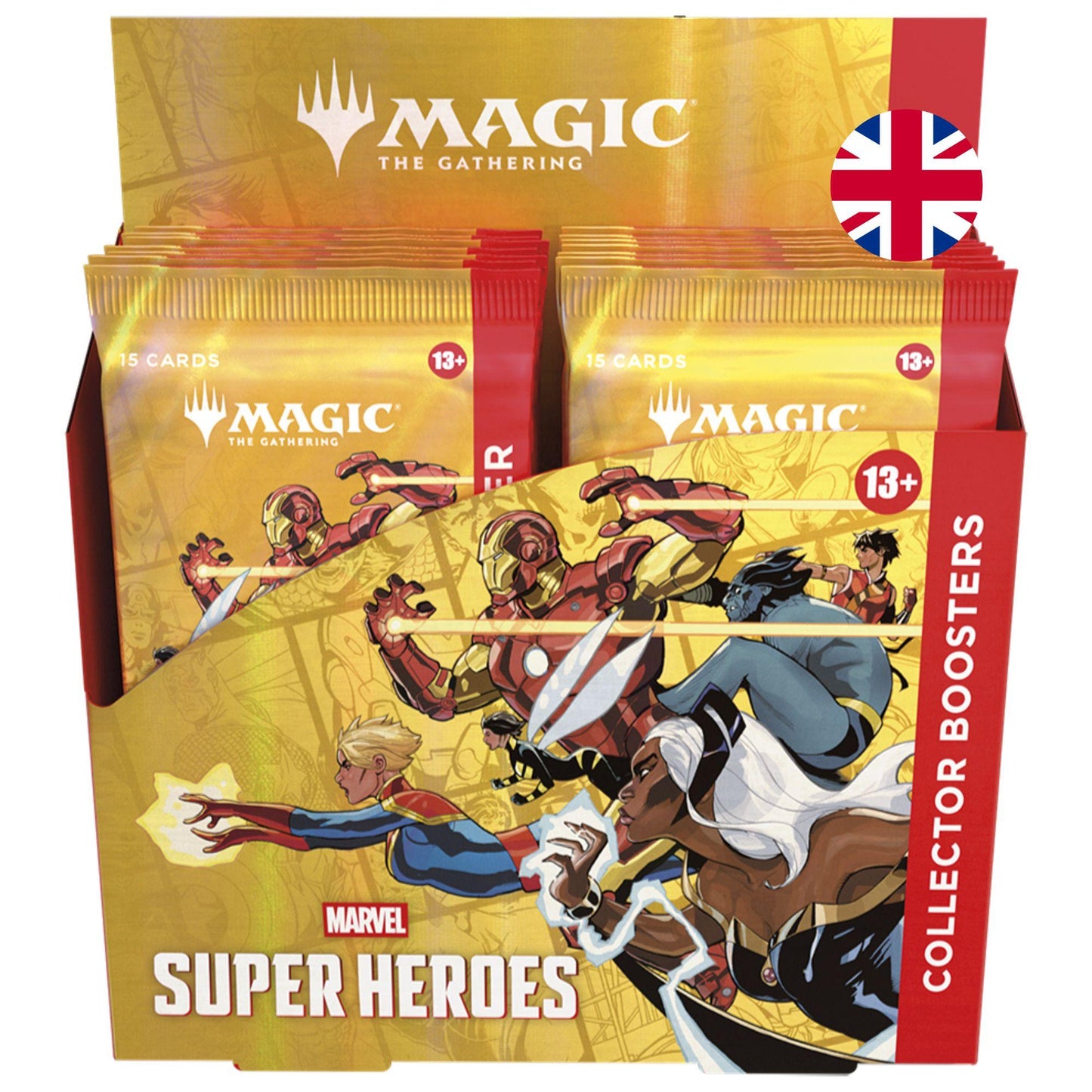 Magic: The Gathering – Marvel Super Heroes Collector Booster Display (English)