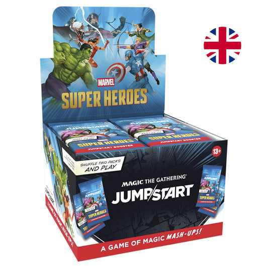 Magic: The Gathering – Marvel Super Heroes Jumpstart Booster Display (English)