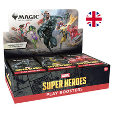 Magic: The Gathering – Marvel Super Heroes Play Booster Display (English)