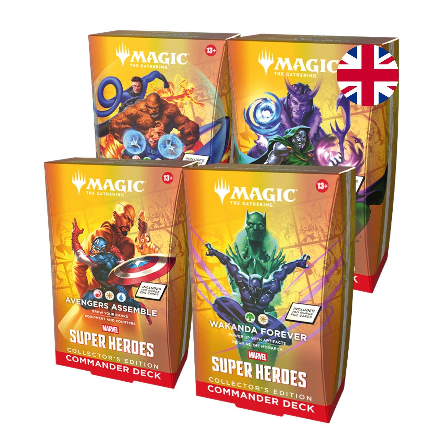 Magic: The Gathering – Marvel Super Heroes Commander-Deck Collector's Edition (English)