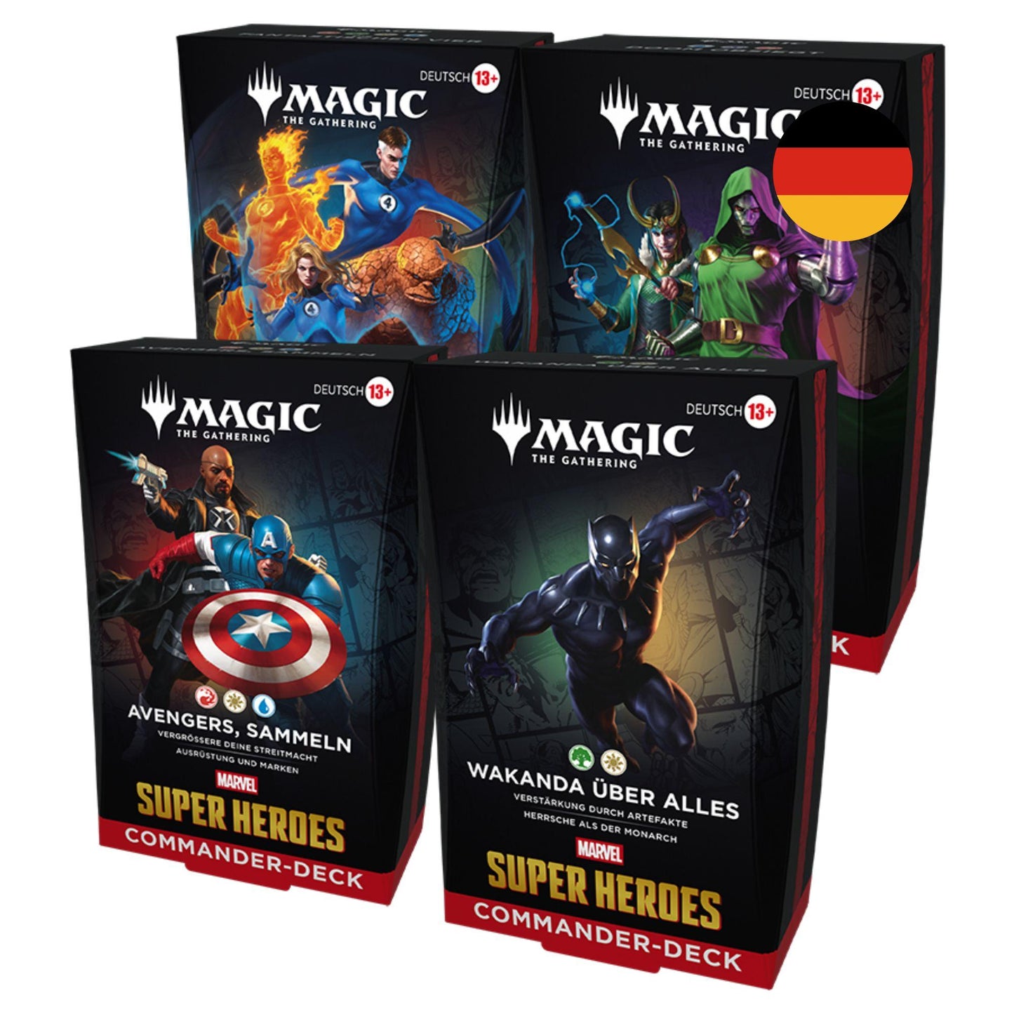 Magic: The Gathering Marvel Super Heroes Commander Deck (German Edition)
