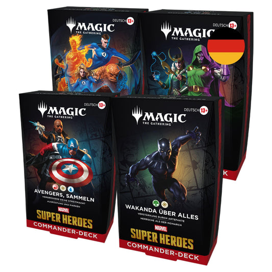 Magic: The Gathering – Marvel Super Heroes Commander-Deck (Deutsch)