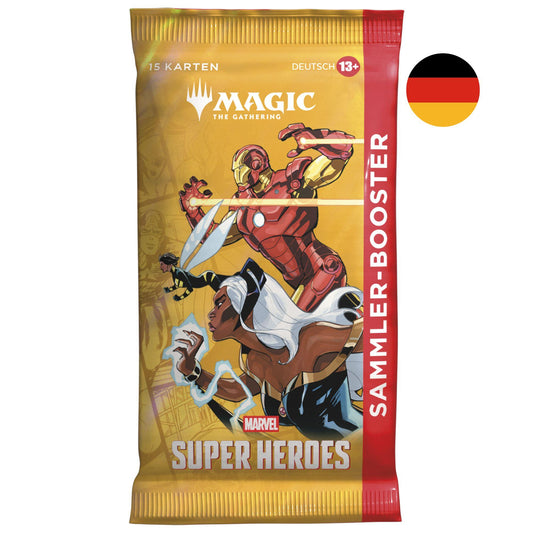 Magic: The Gathering – Marvel Super Heroes Sammler Booster (Deutsch)