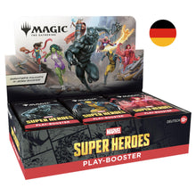 Magic: The Gathering Marvel Super Heroes Play Booster Display (German Edition)