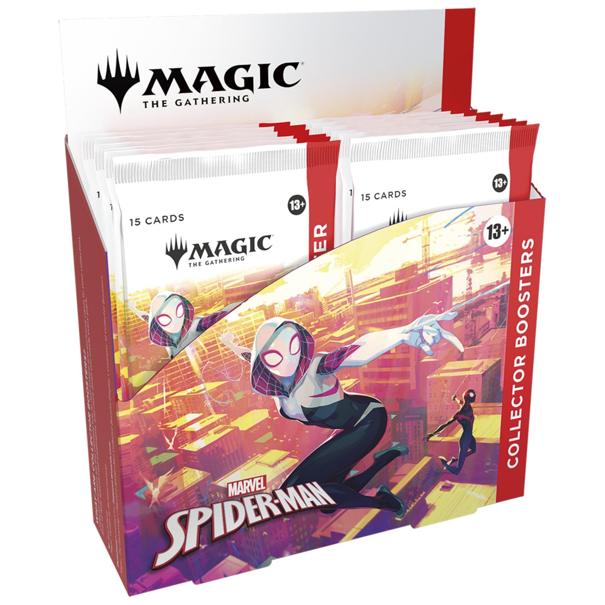 mtg spiderman booster box Magic: The Gathering Marvel's Spider-Man Collector Booster Display