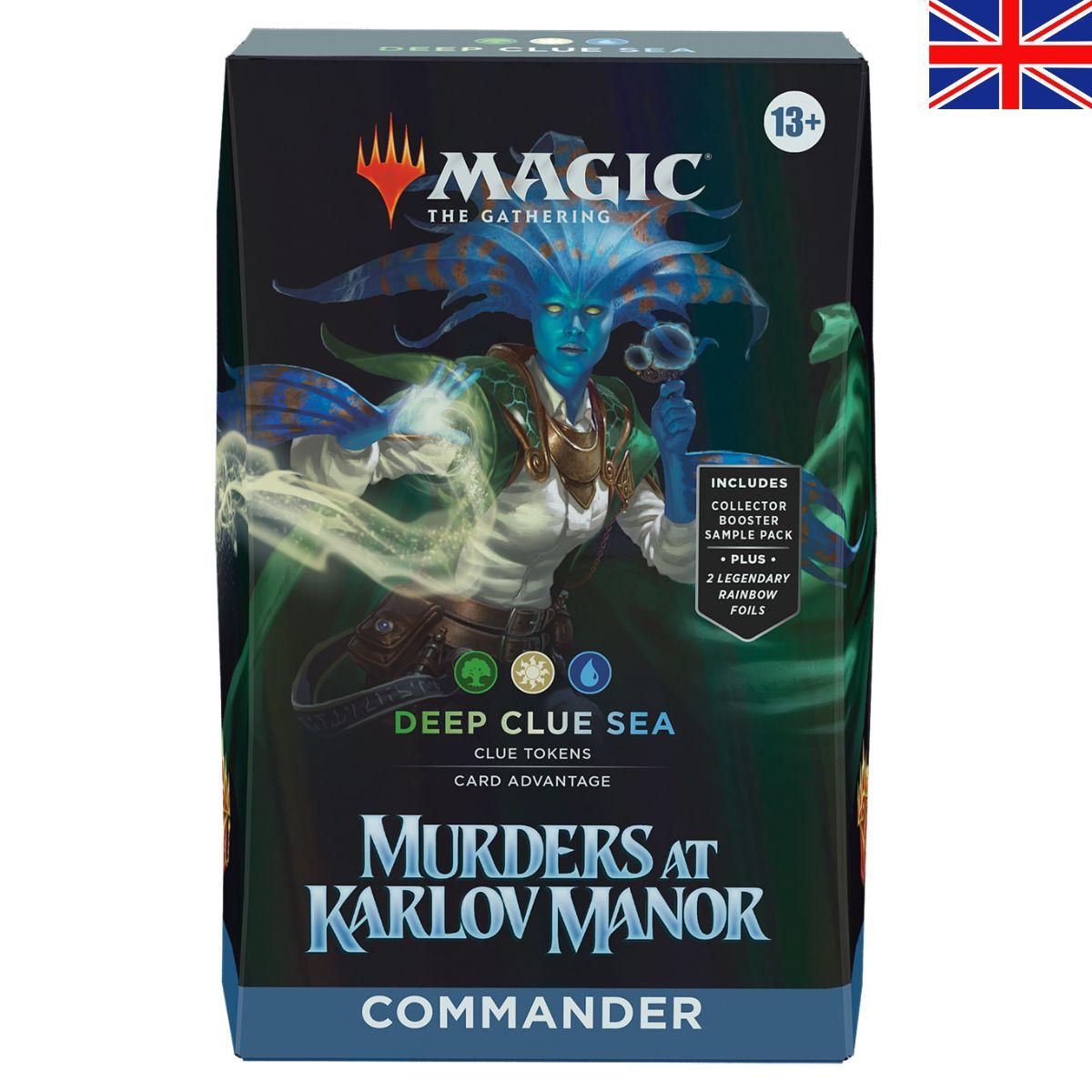 Magic: The Gathering – Murders at Karlov Manor Commander Deck – Deep Clue Sea – EN