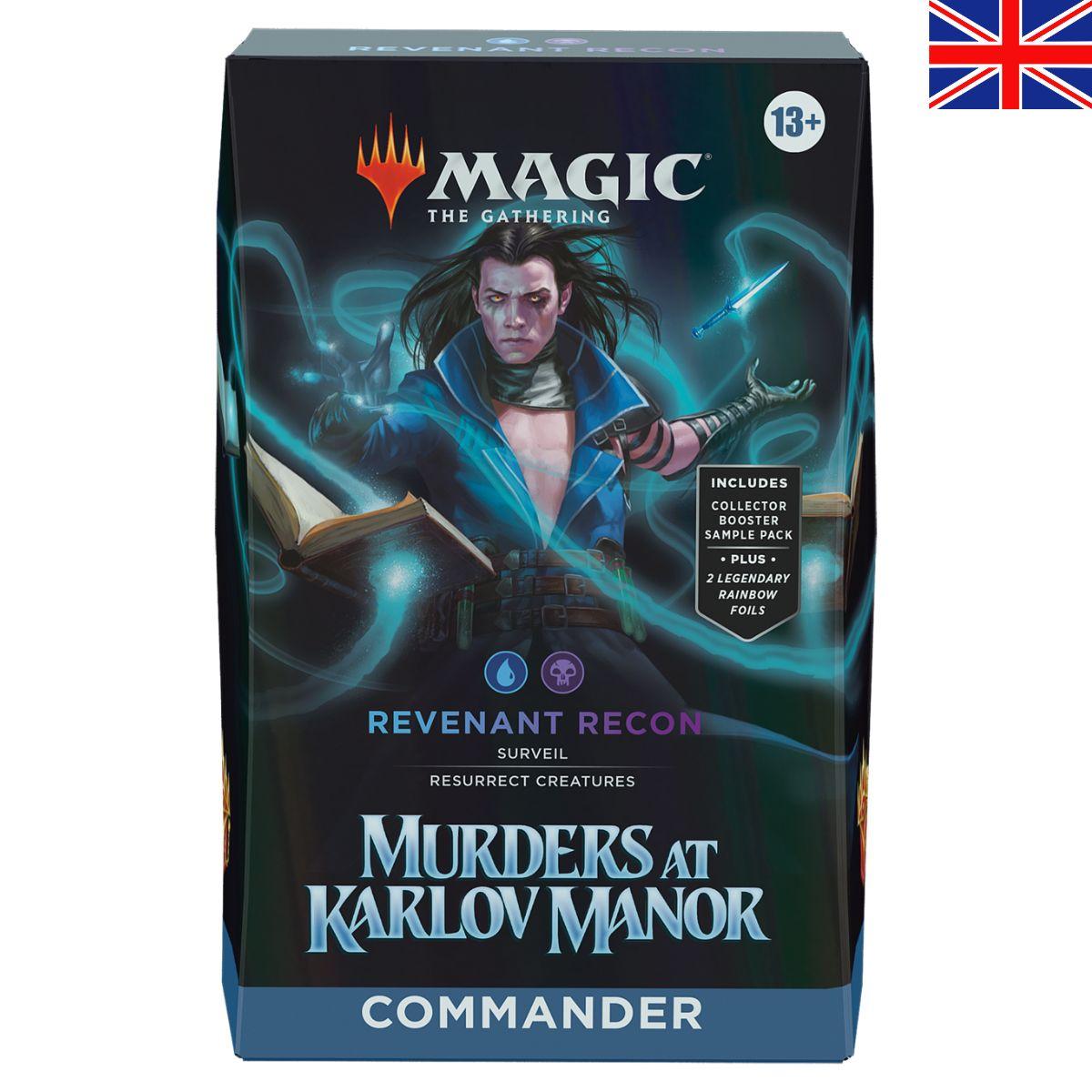 Magic: The Gathering – Murders at Karlov Manor Commander Deck – Revenant Recon – EN