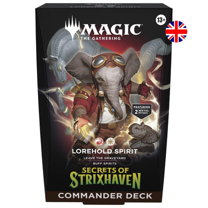 Magic: The Gathering – Secrets of Strixhaven Commander Deck (Englisch)