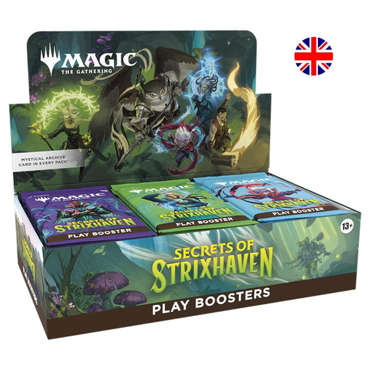 Magic: The Gathering – Secrets of Strixhaven Play Booster Display (Englisch)