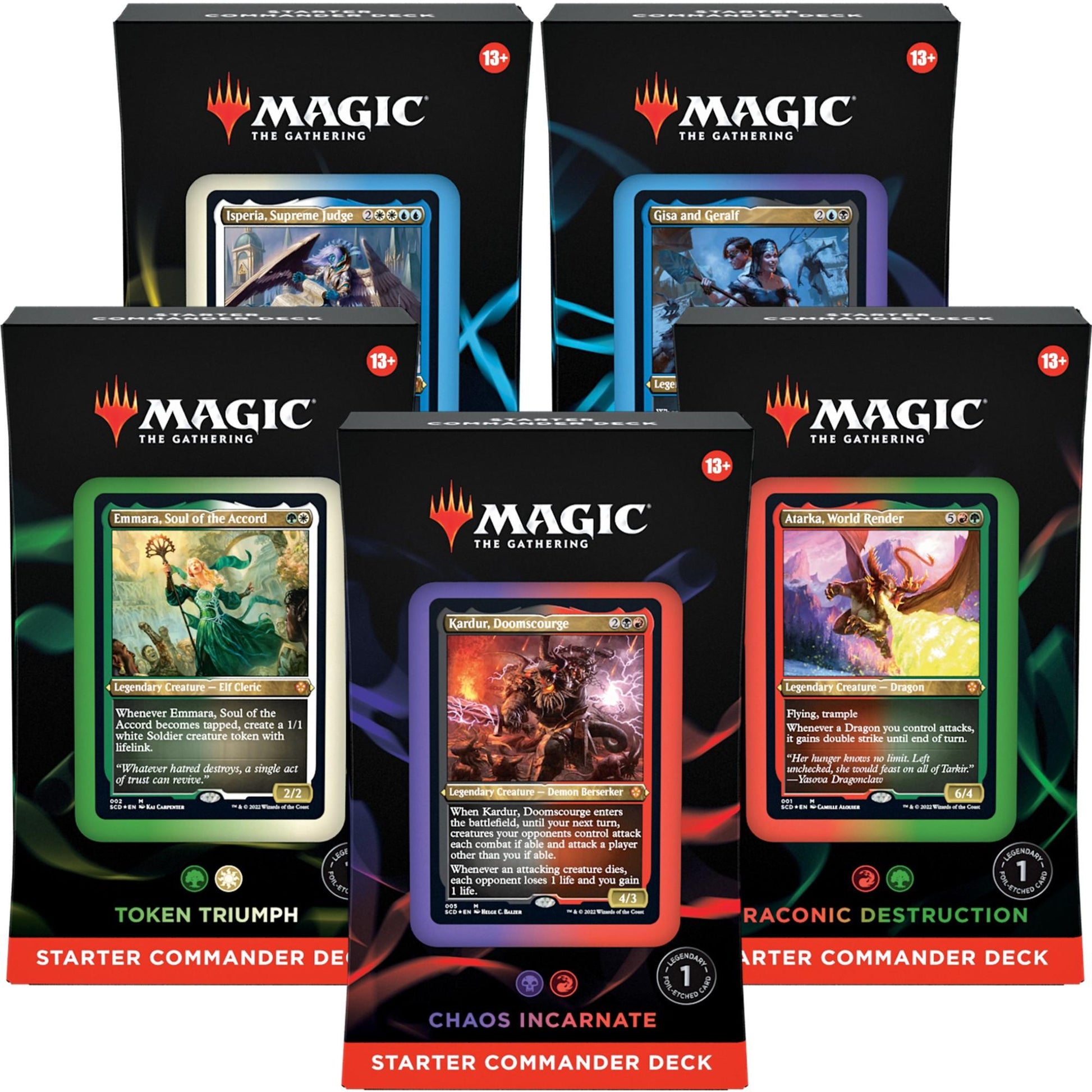 MTG Starter Commander Decks Beginner-Friendly Magic: The Gathering Commander Decks MTG Starter Commander Decks Beginner-Friendly Magic: The Gathering Commander Decks