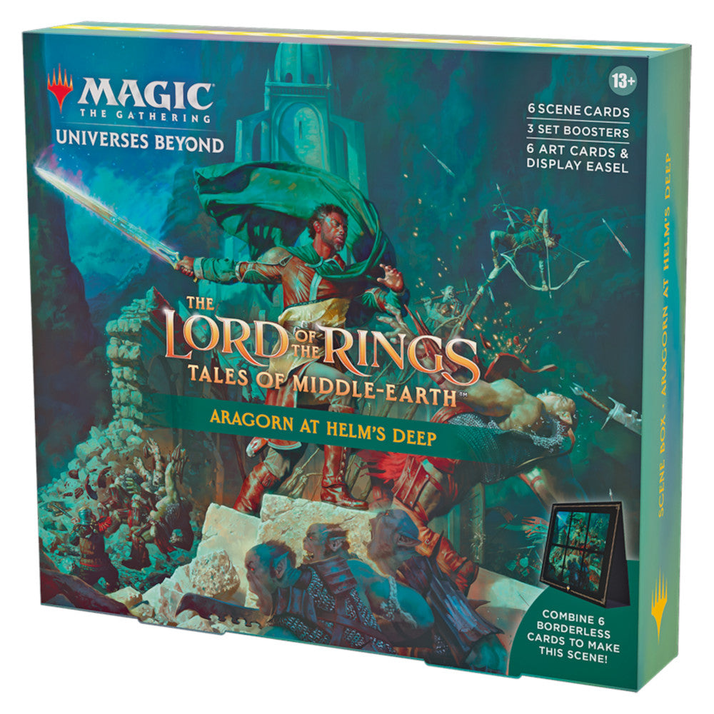 Magic The Gathering The Lord of the Rings Scene Box - Aragorn at helms deep