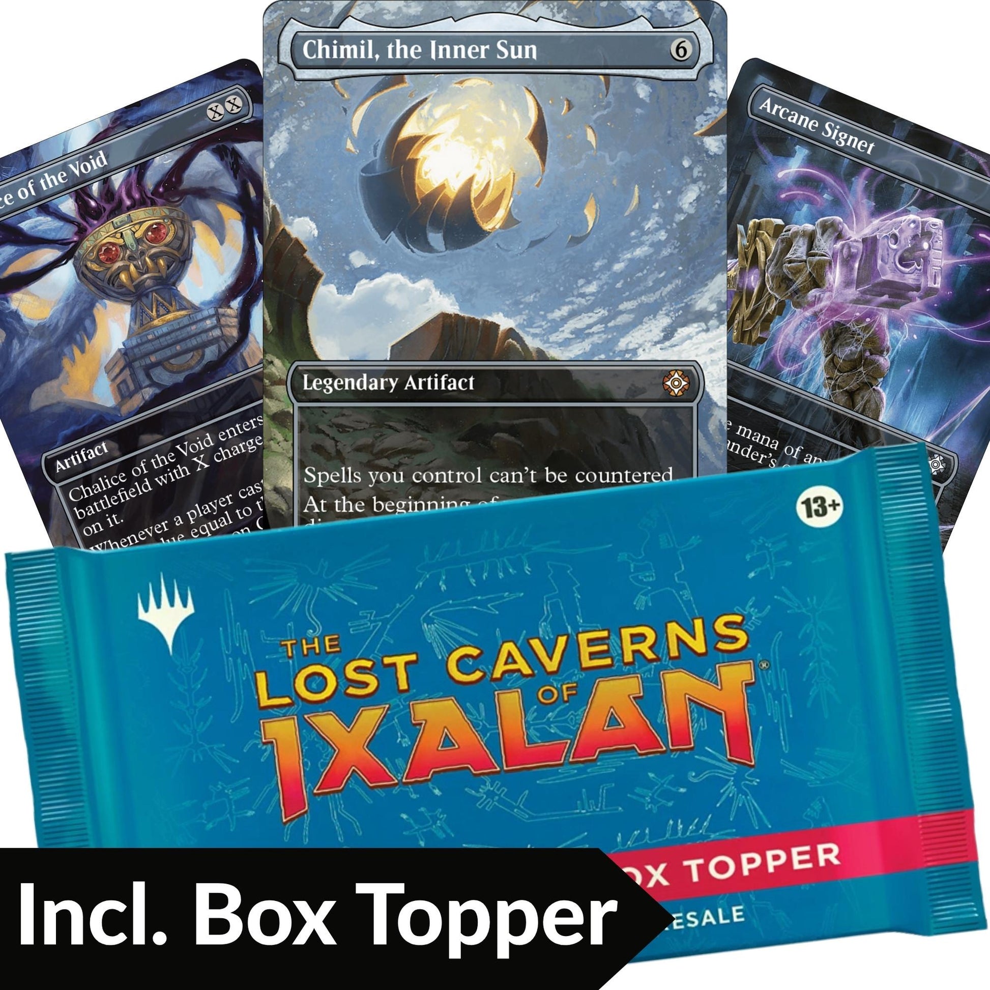 The Lost Caverns of Ixalan Set Booster Box 30 Booster & Box Topper The Lost Caverns of Ixalan Set Booster Box 30 Booster & Box Topper