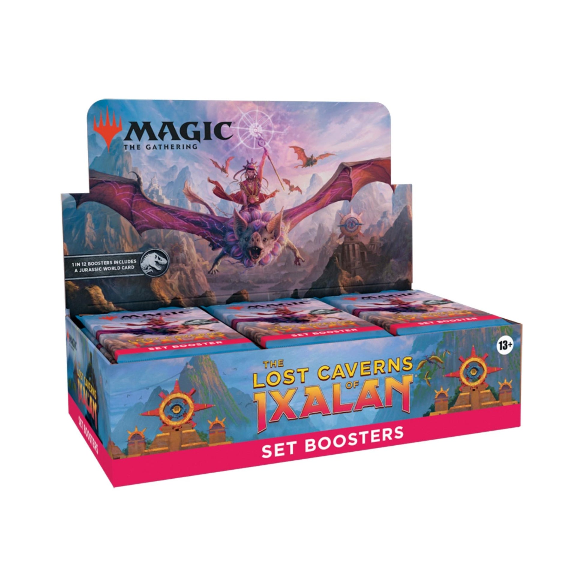 The Lost Caverns of Ixalan Set Booster Box 30 Booster & Box Topper The Lost Caverns of Ixalan Set Booster Box 30 Booster & Box Topper