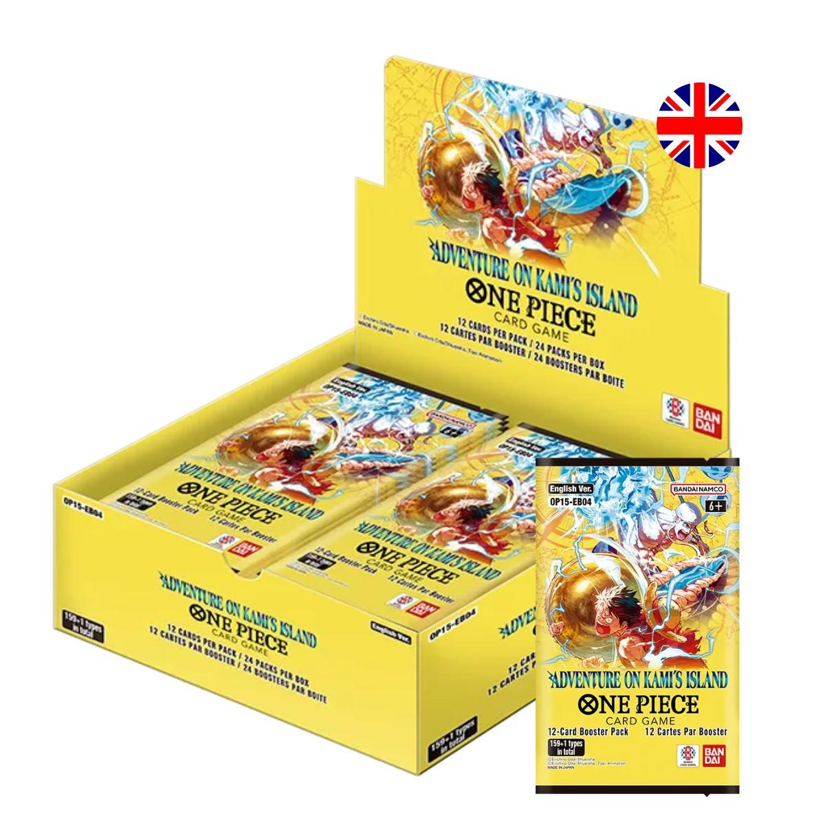 One Piece Card Game - Adventure on Kami's Island [OP15] - Booster Display (Englisch)