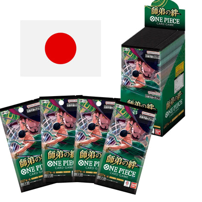 Legacy of the Master Booster Box (JP) | One Piece Card Game - OP12 Legacy of the Master Booster Box (JP) | One Piece Card Game - OP12