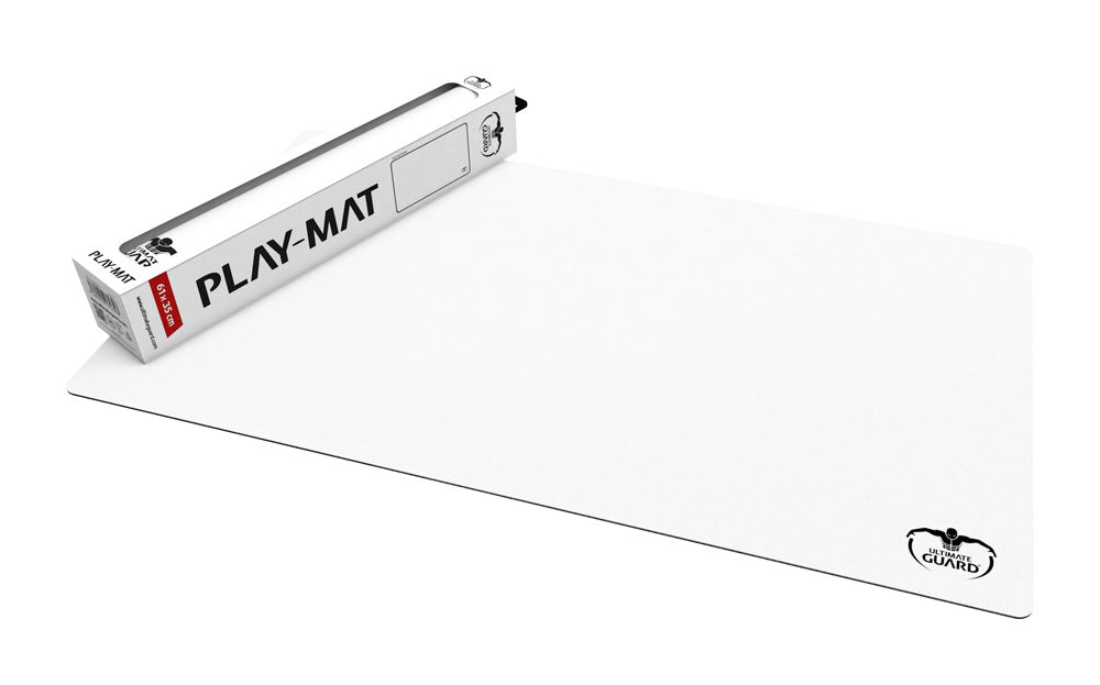 Ultimate Guard: Play Mat - Monochrome in der Farbe Weiß mit der Produktverpackung