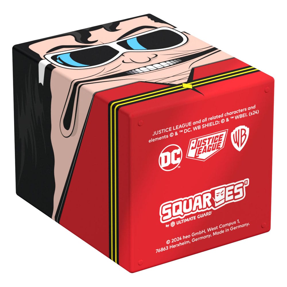 Die Unterseite der Plastic Man™ Deck Box der Squaroe DC Justice League™