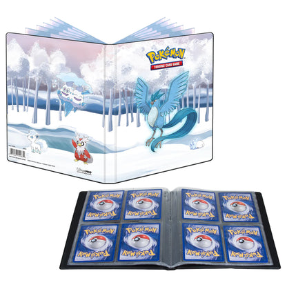 Das Pokemon 4-Pocket Portfolio der Gallery Series mit dem Design Frosted Forest