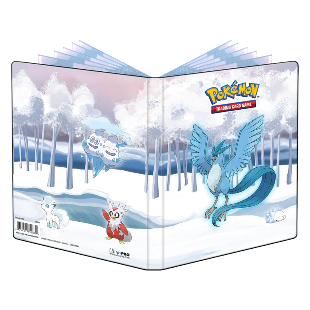 Das Cover des Pokemon 4-Pocket Portfolio der Gallery Series mit dem Design Frosted Forest