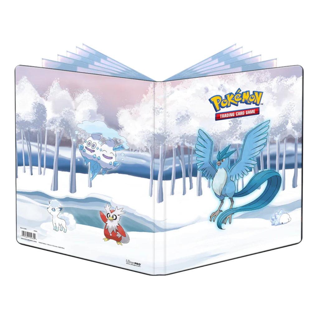 Das Cover des Pokemon 9-Pocket Portfolio der Gallery Series mit dem Design Frosted Forest