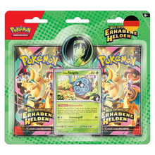Pokémon TCG Erhabene Helden – 2-Pack Blister – DE (German Version)