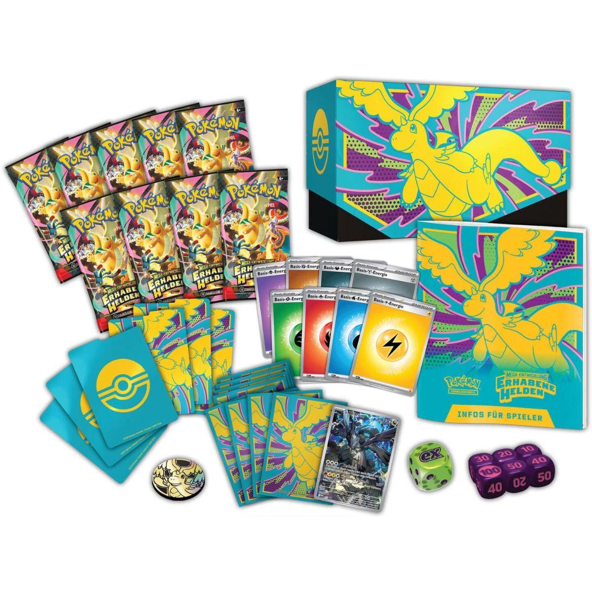 Pokémon TCG: Erhabene Helden – Top-Trainer-Box (Deutsch)