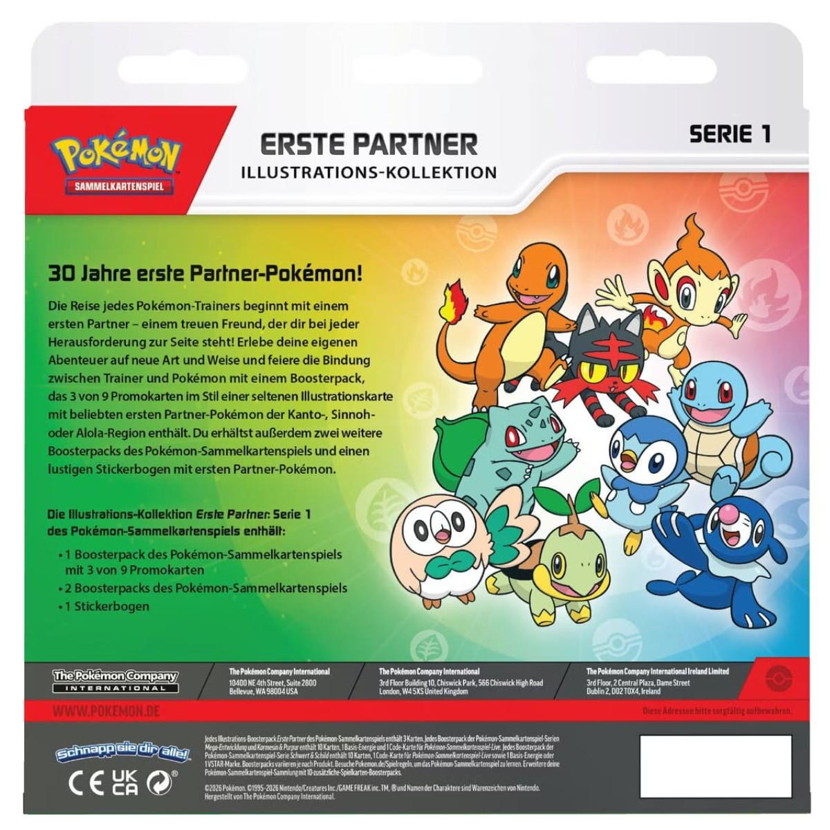 Pokémon TCG – Erste Partner Illustrations-Kollektion (Deutsch)