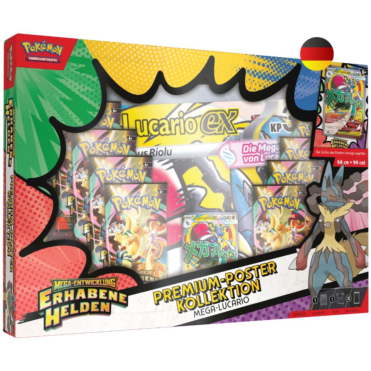 Pokémon TCG – Erhabene Helden Premium-Poster-Kollektion (Deutsch)