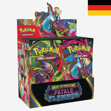 Pokémon TCG – Mega-Entwicklung Fatale Flammen – Booster Display – DE