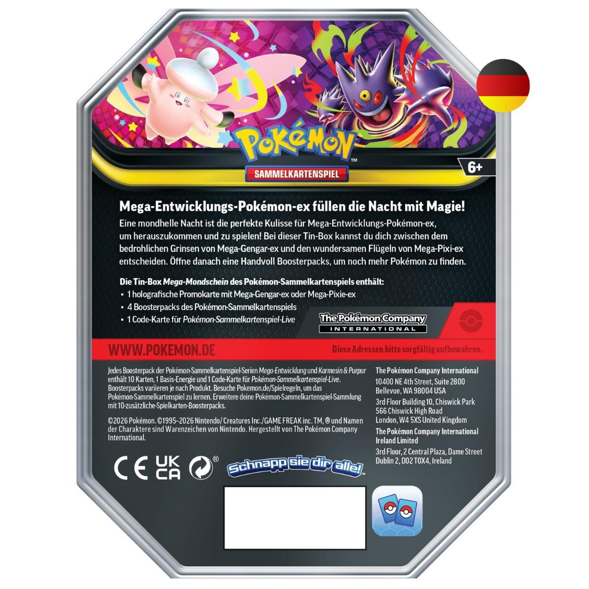 Pokémon TCG - Tin-Box: Mega-Pixi-EX (Deutsch)