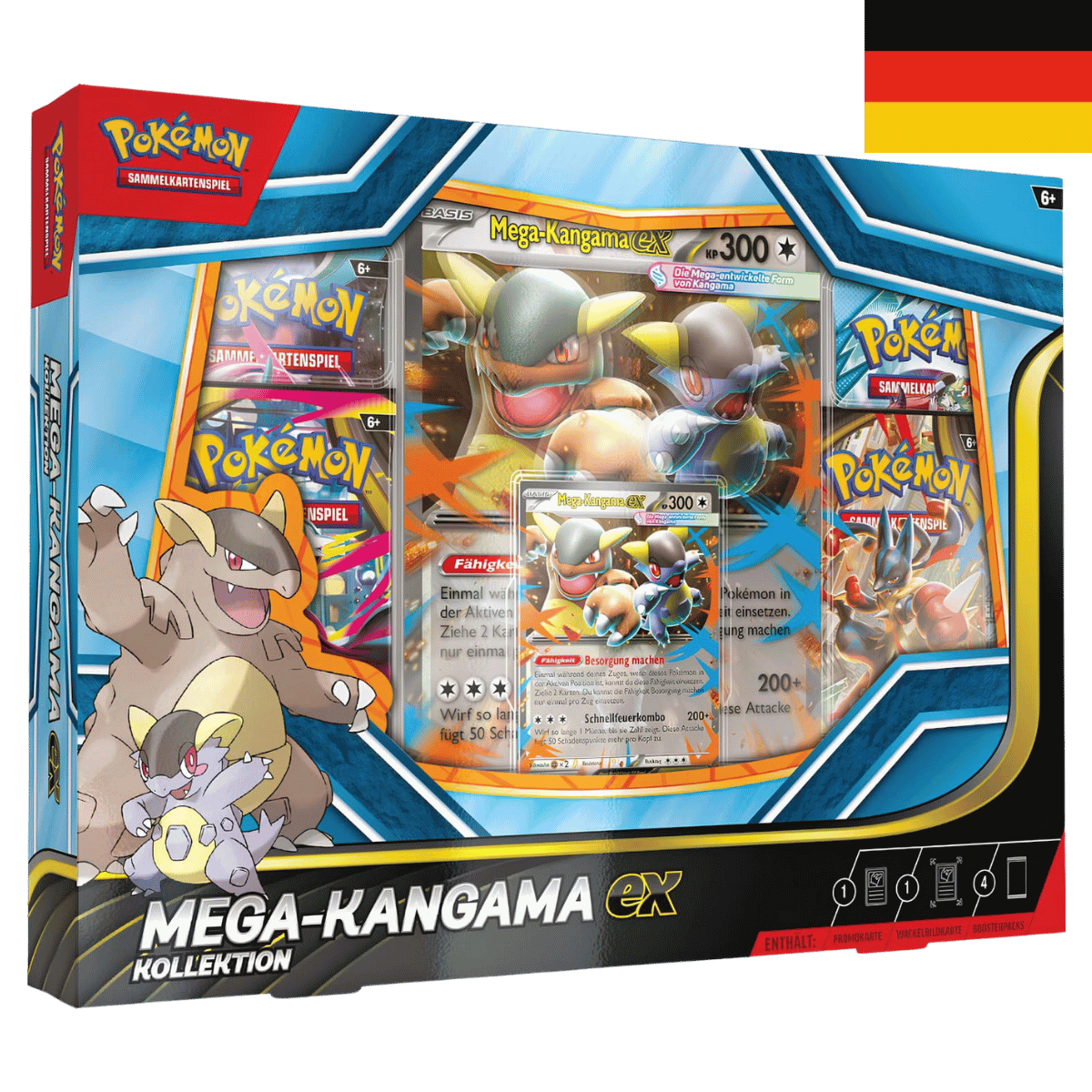 Pokémon TCG – Mega-Kangama ex – Kollektion – DE