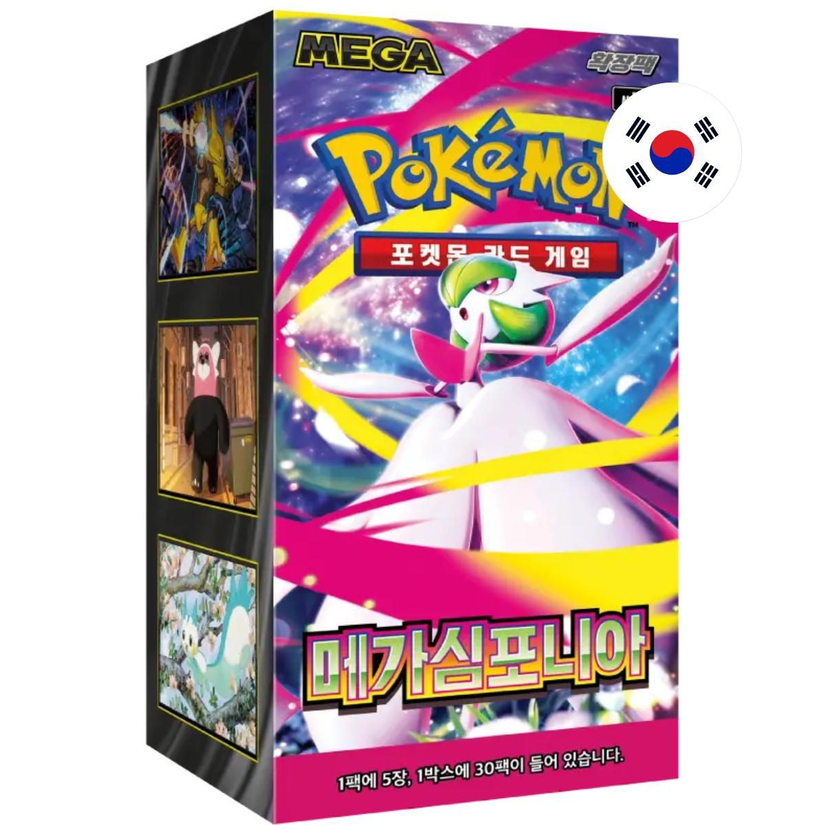 Pokémon TCG Mega Symphonia M1S - Booster Display (Koreanisch)