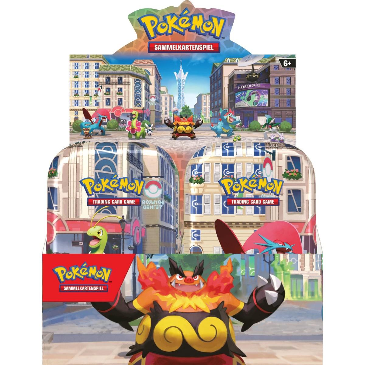 Pokémon TCG - Mini-Tin-Box: Illumina City Display (10er-Box) (Deutsch)