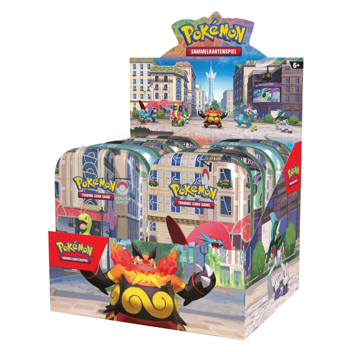 Pokémon TCG - Mini-Tin-Box: Illumina City Display (10er-Box) (Deutsch)